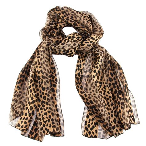 leopard skin scarves for women.